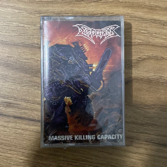 DISMEMBER - Massive Killing Capacity 1995 Cassette (Collectible) Nuclear Blast - Picture 1 of 6